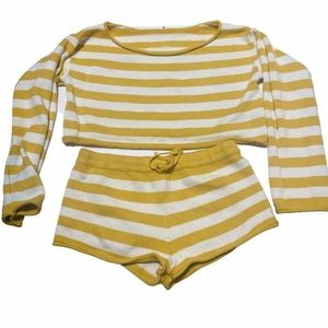 Striped Free People Two Piece - Small